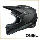 Шлем кроссовый O'NEAL<br> 3Series SOLID BLACK
