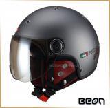 Шлем открытый<br>BEON B-100E fl black