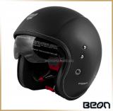 Шлем открытый<br>BEON B-117 MATT BLACK