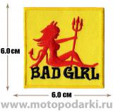 -Нашивка женская<br>Patch Bad Girl 6.0см