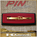 Коллекционный значок<br>мотоцикл KAWASAKI<br>(PinCollection)