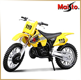 Maisto 1:18<br>Модель мотоцикла<br>SUZUKI RM250