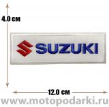 -Нашивка логотип<br>Patch SUZUKI Logo 12.0см