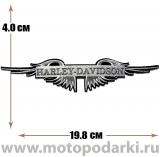 Нашивка эмблема №186<br>Patch Wing of Harley 19.8см