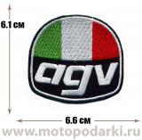 Нашивка логотип<br>Patch AGV 6.6см