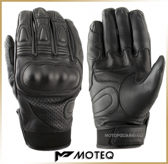 Кожаные перчатки<br>MOTEQ CROSSFIRE