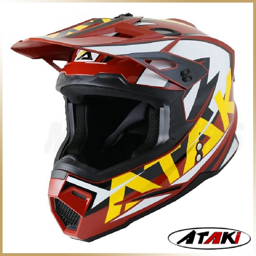 Кроссовый шлем ATAKI <br> JK801 Rampage