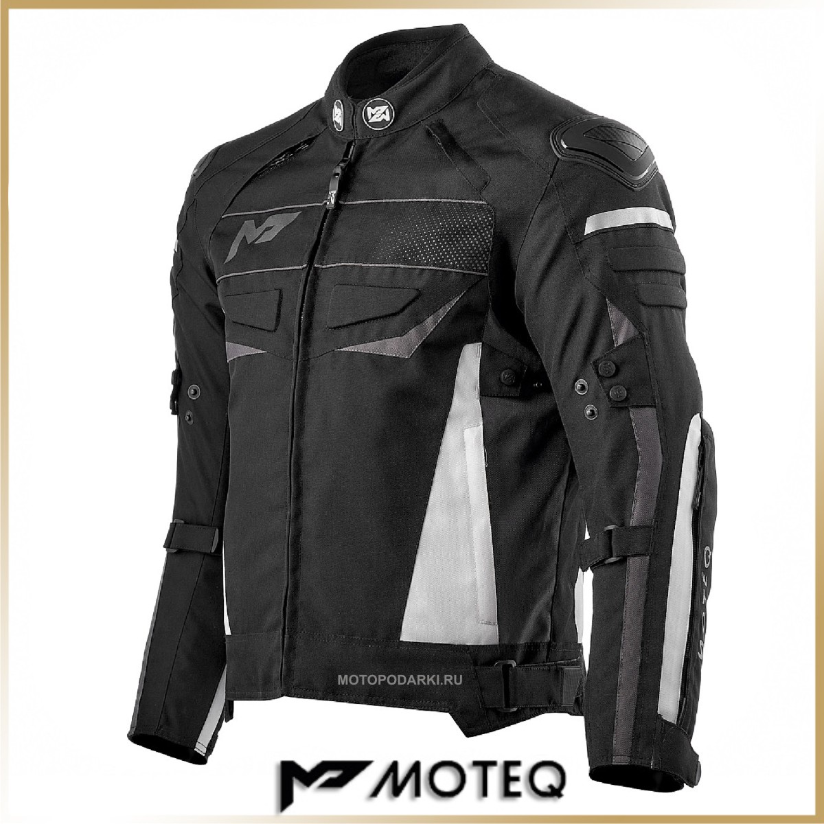 Мотокуртка текстильная<br>MOTEQ CLYDE BLACK
