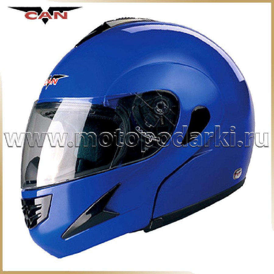 VCAN шлем модуляр<br> V200 DEEP BLUE