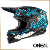 Шлем кроссовый O’NEAL<br> 3Series RIDE синий/черный