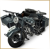 Модель мотоцикла металл<br>HM BMW R75 1941