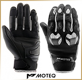 Комбинированные перчатки<br>MOTEQ STINGER White
