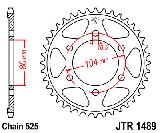 Звезда задняя<br>JTR 1489.42