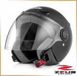 Шлем открытый<br>ZEUS JET ZS-210B, черный матовый