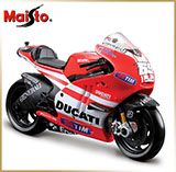 Модель мотоцикла Ducati<br>GP11 №69 N.Hayden (Maisto 1:18)