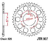 Pвезда задняя<br>JTR 807.46