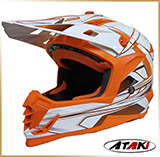Кроссовый мотошлем<br>ATAKI SC-16 RIFT orange