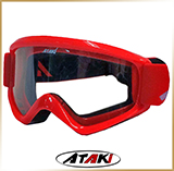 Кроссовые очки<br>ATAKI HB-319 red