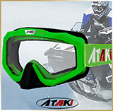 Очки снегоходные<br>ATAKI HB-811 Green
