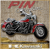 Коллекционный значок<br>мотоцикл KAWASAKI VN15 1996<br>(PinCollection)