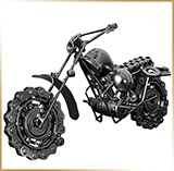 Металлический мотоцикл<br>Iron Motorbike М4-27cm
