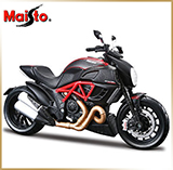 Модель мотоцикла Ducati<br>DIAVEL CARBON (Maisto 1:18)
