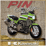 Коллекционный значок<br>мотоцикл KAWASAKI ZRX-1200R<br>(PinCollection)