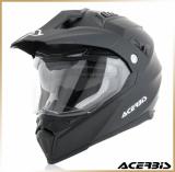 Шлем мотард ACERBIS<br> FLIP FS-606, black mat