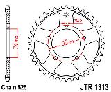 Звезда задняя<br>JTR 1313.40