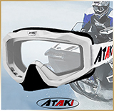 Очки снегоходные<br>ATAKI HB-811 White