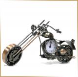Металлический мотоцикл часы<br>Iron Motorbike Clock MZ2-21cm