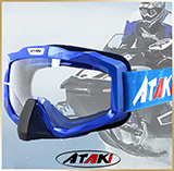 Очки снегоходные<br>ATAKI HB-811 Blue