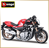 Модель мотоцикла MV AGUSTA<br>BRUTALE ORO (BURAGO 1:18)