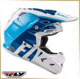 Кроссовый шлем<br>TOXIN TRANSFER blue white