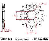 Звезда передняя<br>JTF1323.13 SC