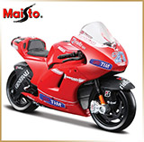 Модель мотоцикла Ducati<br>№27 Casey Stoner (Maisto 1:18)