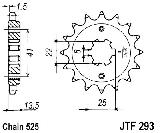 Звезда передняя<br>JTF293.15