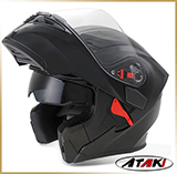 Мотошлем модуляр<br>ATAKI JK902 SOLID Flatt Black