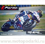 Плакат мотоцикл MotoGP<br>№17 KAREL ABRAHAM