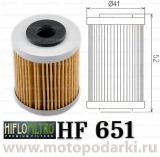 Фильтр масляный<br>Hi-Flo HF651
