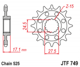 JT Звезда передняя (ведущая)<br>JTF749.15