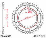 JT Звезда задняя (ведомая)<br>JTR 1876.44(сталь)
