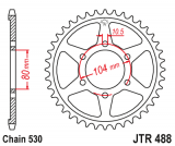 JT Звезда задняя (ведомая)<br>JTR 488.38(сталь)