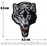 Нашивка на одежду №99<br>Bad Wolf 6,5 см