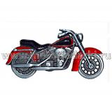 -Пряжка-мотоцикл для ремня MOTORCYCLE Red