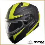 Шлем снегоходный<br> ZOX Condor Parkway<br>жёлтый/чёрный матовый, электростекло
