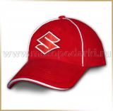 Бейсболка с логотипом<br>LEADER® SUZUKI-1 Red