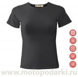 Женская футболка<br>STRETCH SHORT, черный