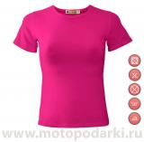 Женская футболка<br>STRETCH SHORT, розовый