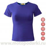 Женская футболка<br>STRETCH SHORT, ярко-синий